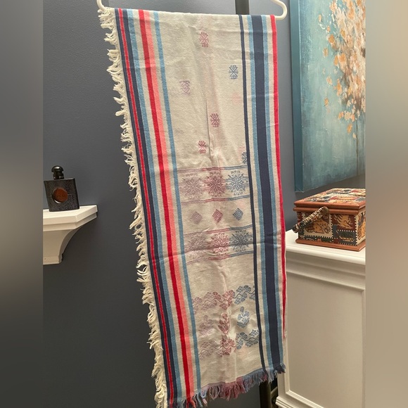 Women’s cotton scarf - Picture 1 of 2